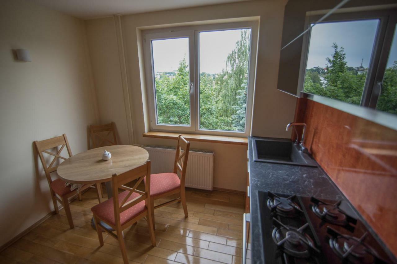Cozy Apartment With A Wonderful Lake View Telšiai Dış mekan fotoğraf