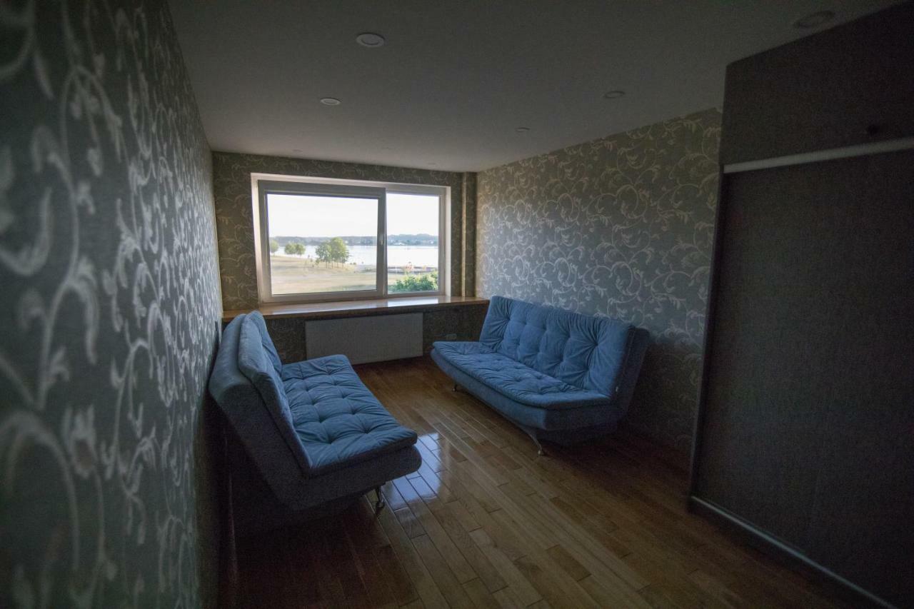 Cozy Apartment With A Wonderful Lake View Telšiai Dış mekan fotoğraf